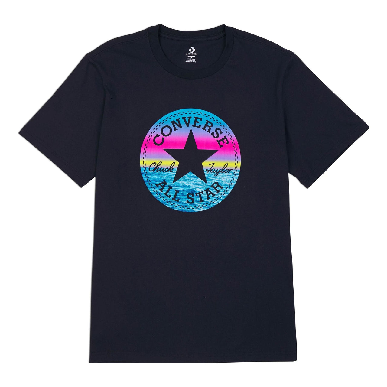 Converse Standard Chuck Patch Fill Tee 'Black Multi' 10024948-A02