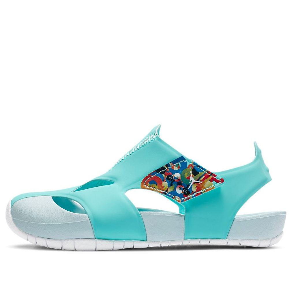 (PS) Air Jordan Flare Green Sandals CI7849-301