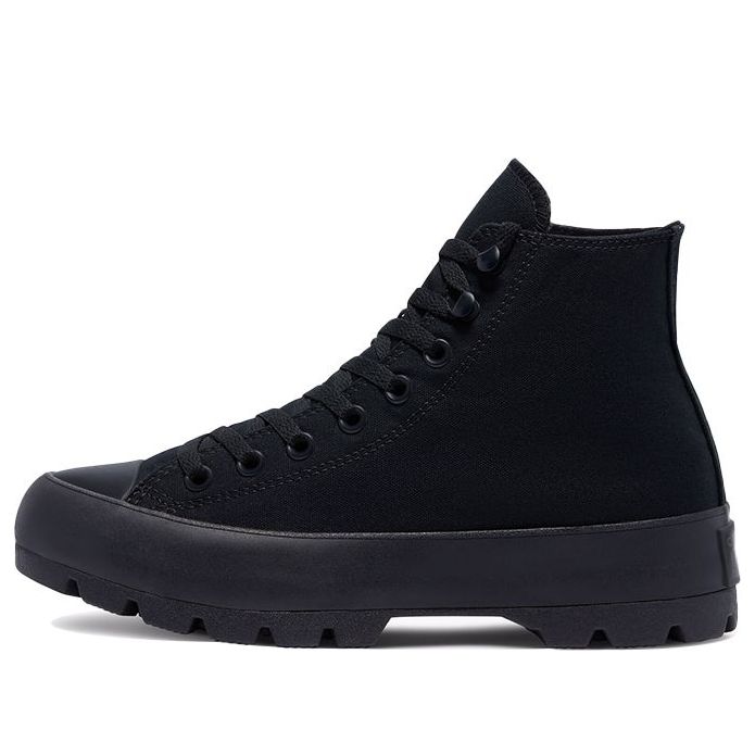 (WMNS) Converse Chuck Taylor All Star Lugged High 'Black Monochrome' 569891C