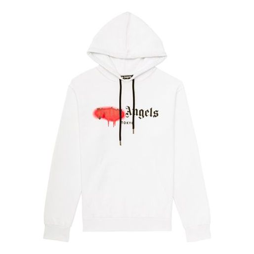 Men's PALM ANGELS Hong Kong Slogan White PMBB003S206360530120