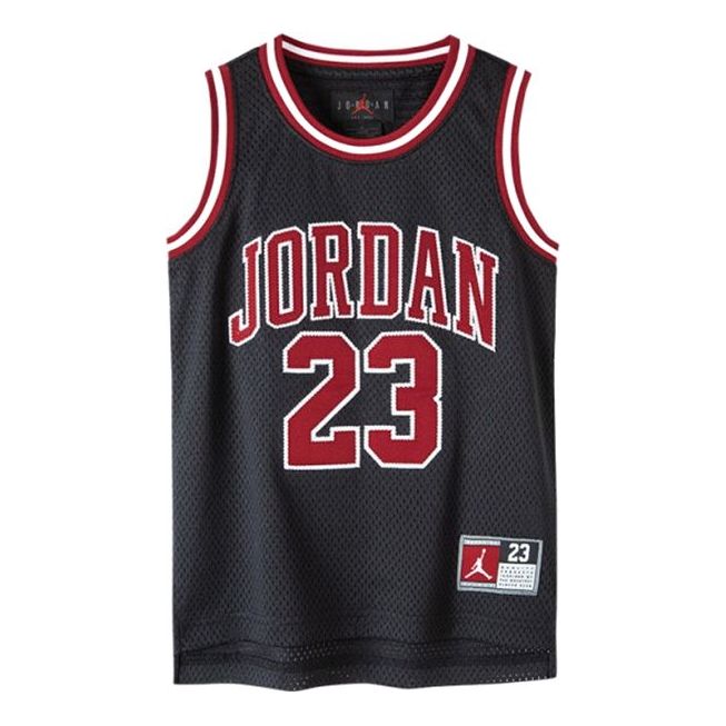 (GS) Air Jordan 23 Jersey 'Black' DO1962-010
