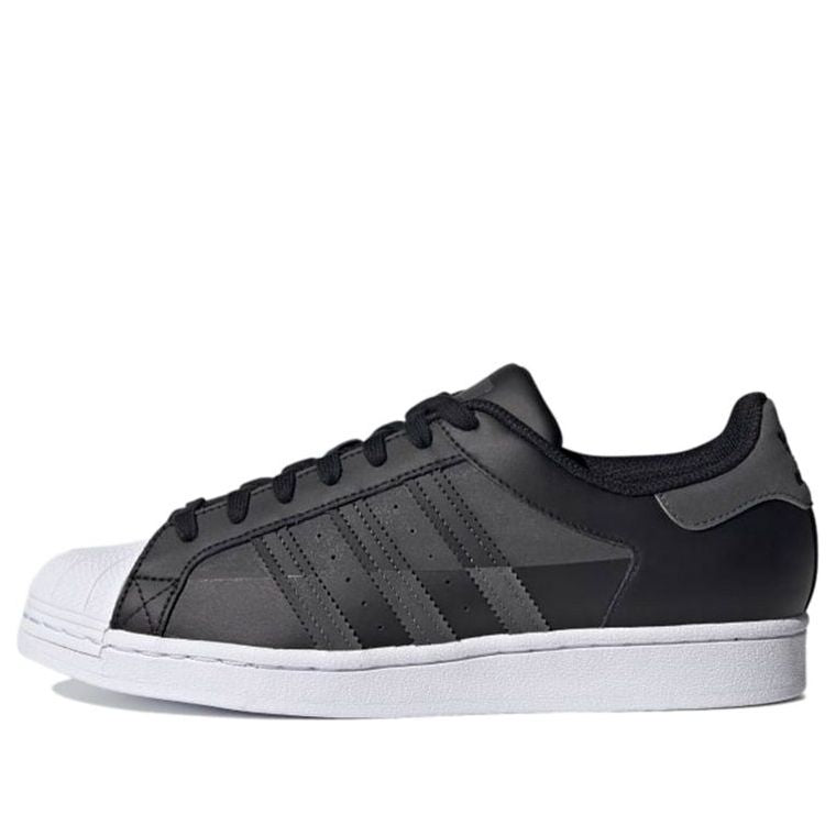 adidas originals Superstar Shoes Black/White/Grey FY8791