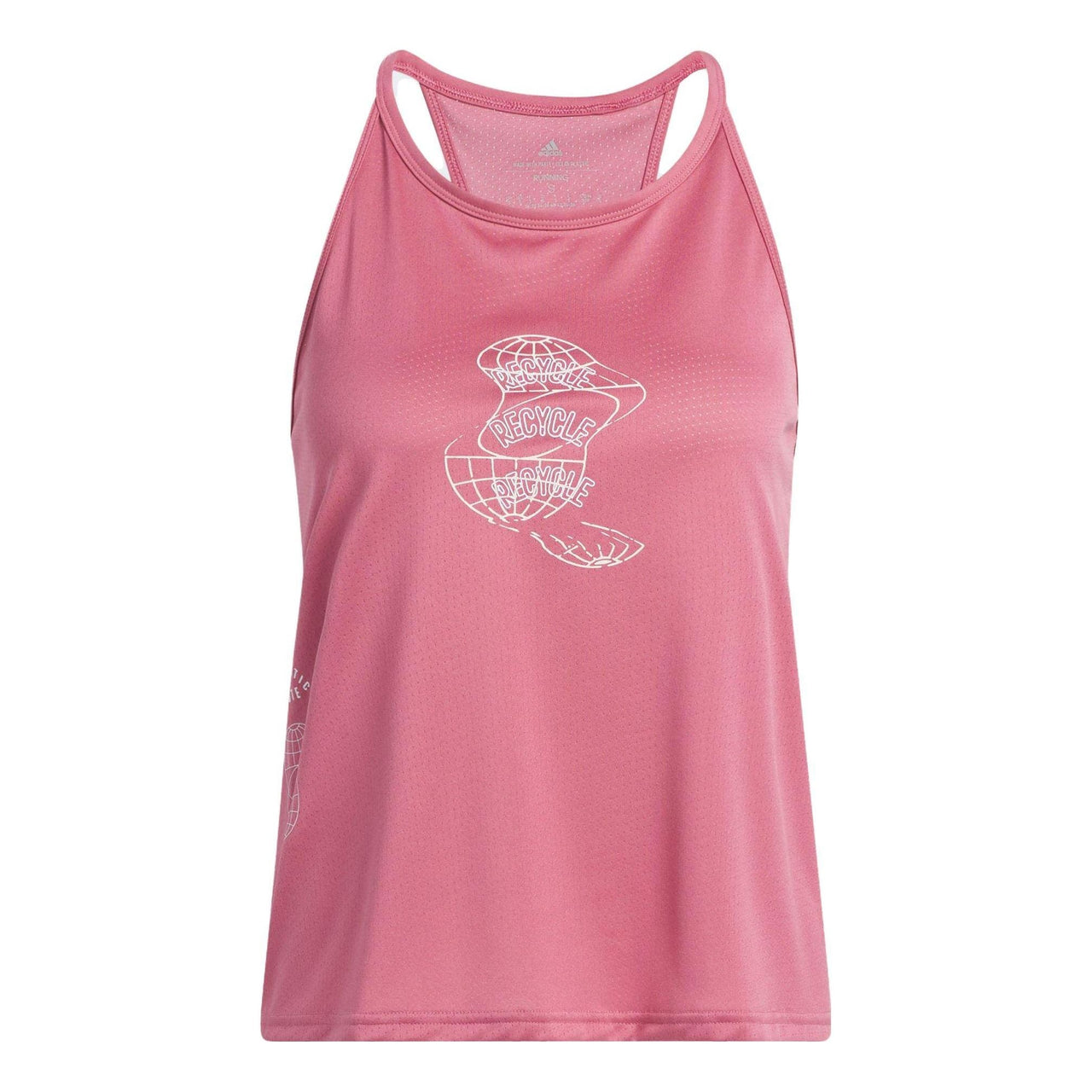(WMNS) adidas Run for the Oceans Tank Top Asia Sizing 'Red' HZ6006