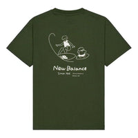 New Balance x Tombonia Graphic T-shirt Lifestyle 'Green' AMT42336-KOU