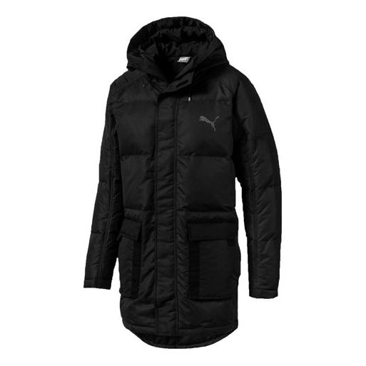 PUMA Logo Down Jacket 'Black' 580874-01