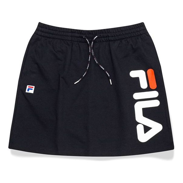 (WMNS) Fila Large Alphabet Logo Printing Sports Black T11W022310F-BK
