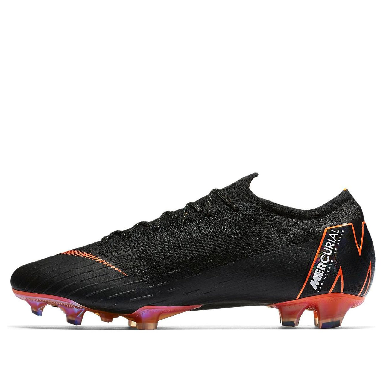 Nike Mercurial Vapor 12 360 Elite FG 'Black Total Orange' AH7380-081