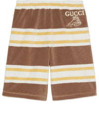 (GS) Gucci x Peter Rabbit™ Terry Cloth Shorts 'Yellow Brown' 770710-XJF77-7471