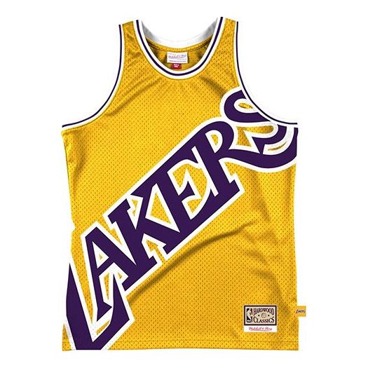 قميص Mitchell & Ness Bigh Face 2.0 "Los Angeles Lakers" MSTKBW19146-LALLTGD