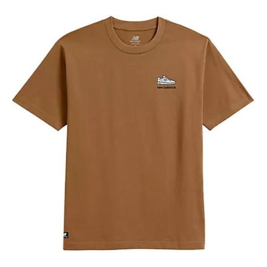 New Balance 550 Logo Graphic Tee 'Tobacco' MT31576-TOB