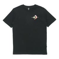 Men's Converse Pattern Casual Sports Short Sleeve Black 10021513-A02
