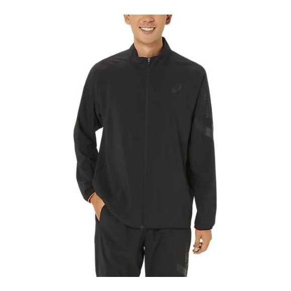 Asics A-I-M Cool Stretch Summer Woven Jacket 'Performance Black' 2031E542-001