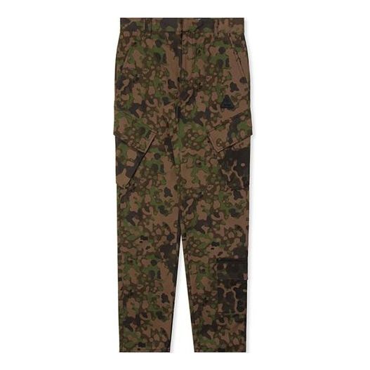 Off-White 2019 SS Camouflage Cotton Cargo Pants OMCF007S19D070019900