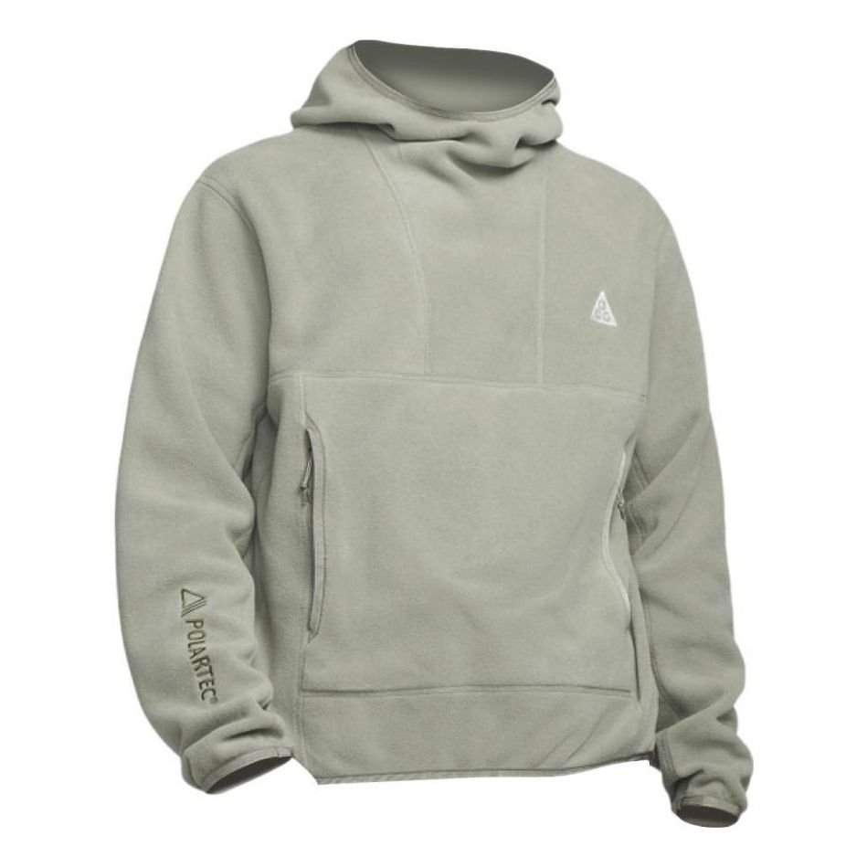 Men's Nike ACG Polartec Wolf Tree Parker Casual Sports Pullover Light Green CV0643-368