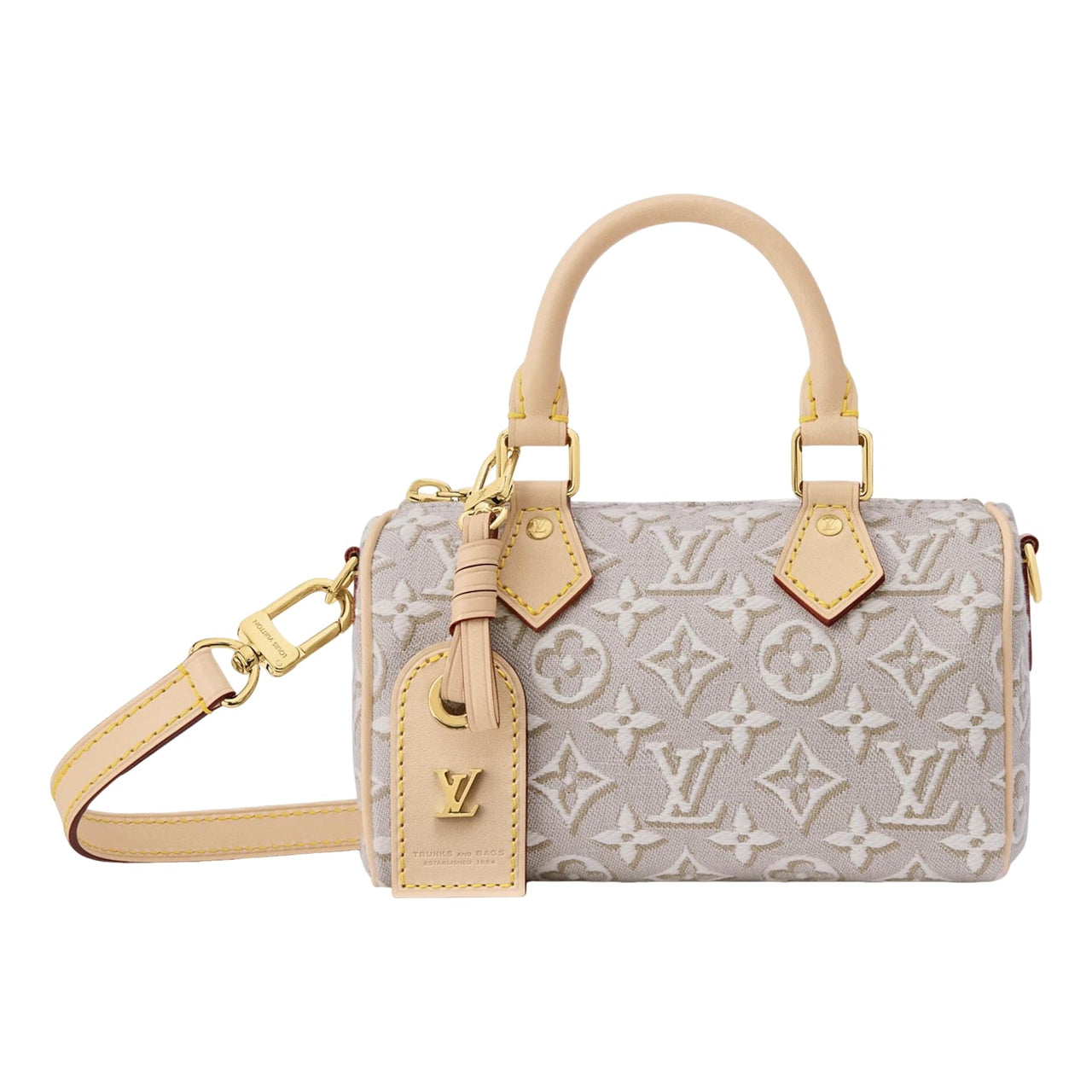 (WMNS) LOUIS VUITTON Nano Speedy 'Beige' M28502