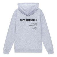 New Balance Logo Printing Sports Hoodie 'Grey' 5CB43313-GR