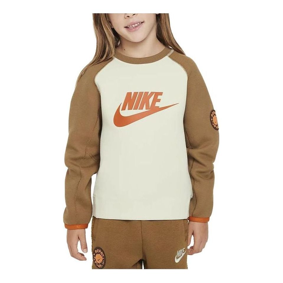 (PS) Nike Outdoor Adventure Crew Neck Sweatshirt 'Beige Brown' FZ9866-020