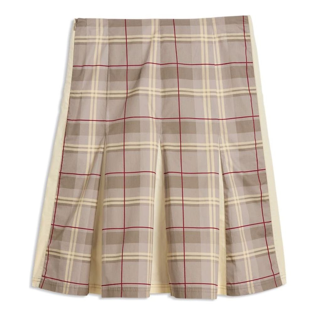 (WMNS) PUMA T7 Pleated Tartan Midi Skirt 'Mouse Gray' 636634-81