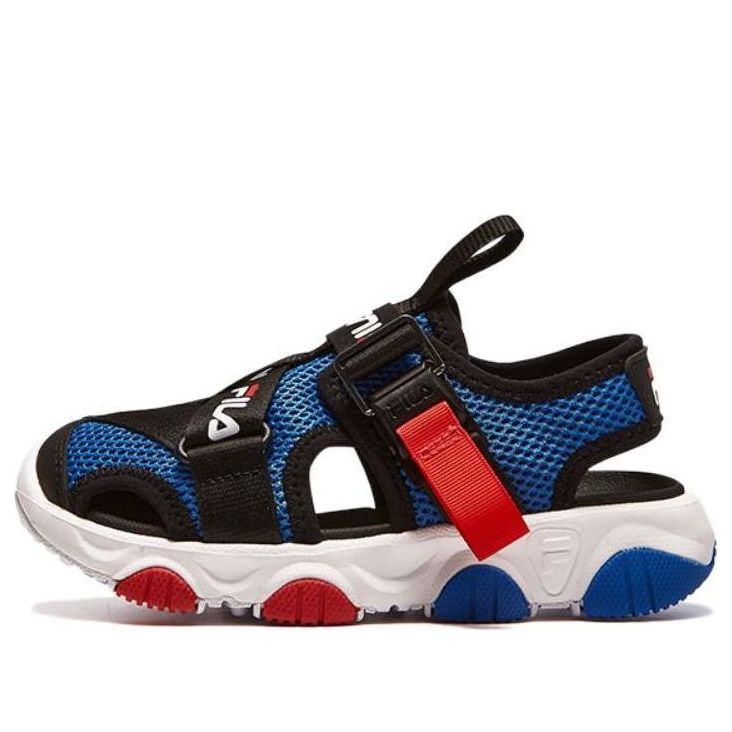 (PS) FILA Lifestyle Sandals 'Black Blue Red' K14B321803FPA