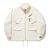 Li-Ning Multi Pockets Waterproof Jacket 'Beige' AJDU271-1