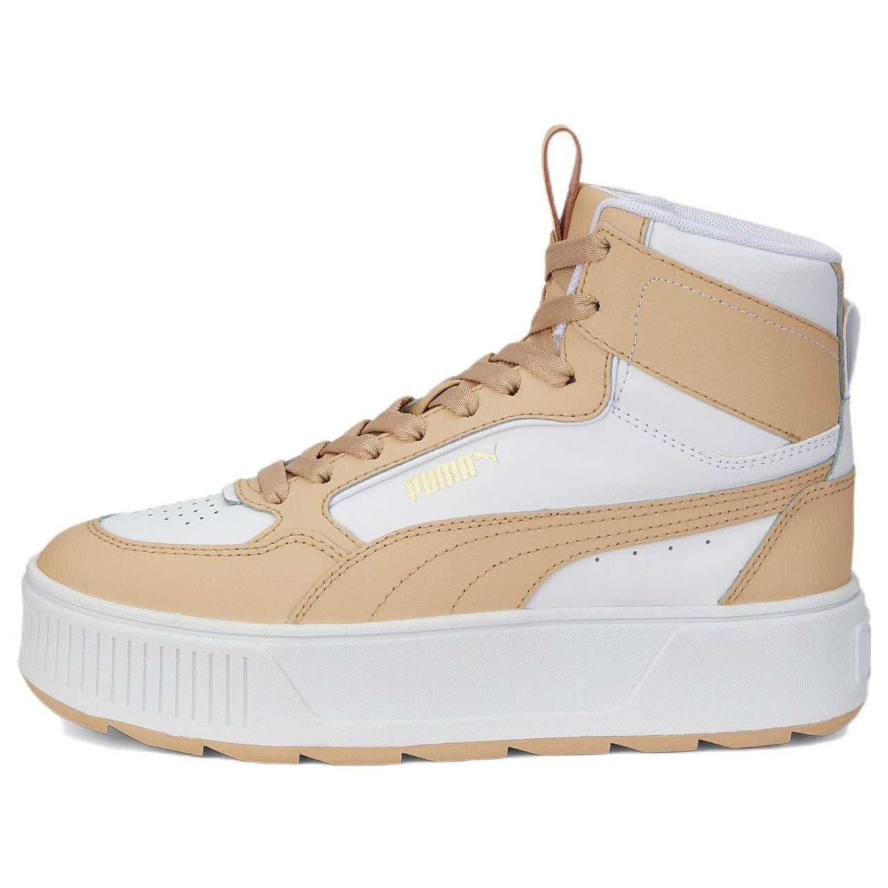 (WMNS) PUMA Karmen rebelle 'White Yellow' 387213-04