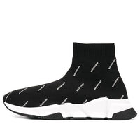 (WMNS) Balenciaga Speed Trainer 'Black White' 525721W06501006