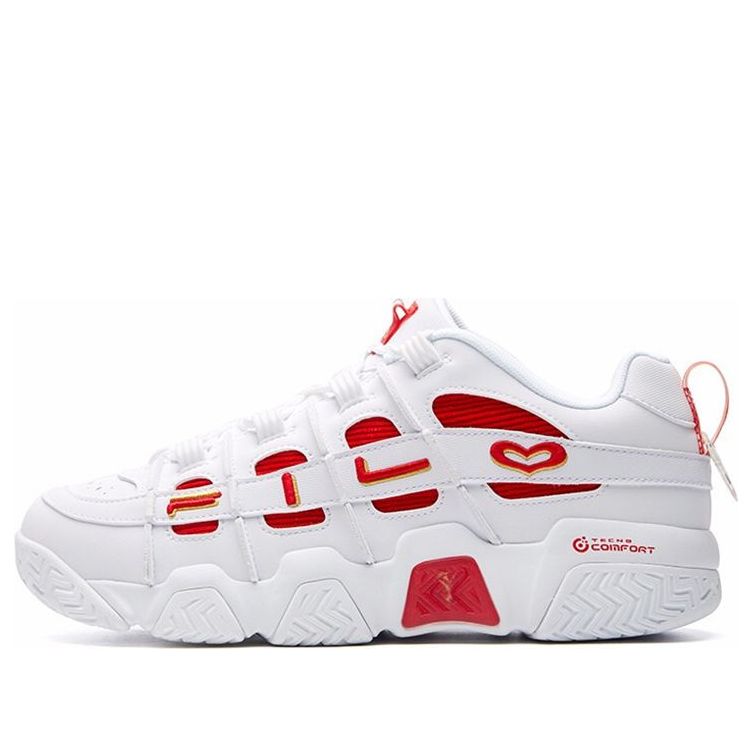 FILA Barricade White/Red F12M111228FFR