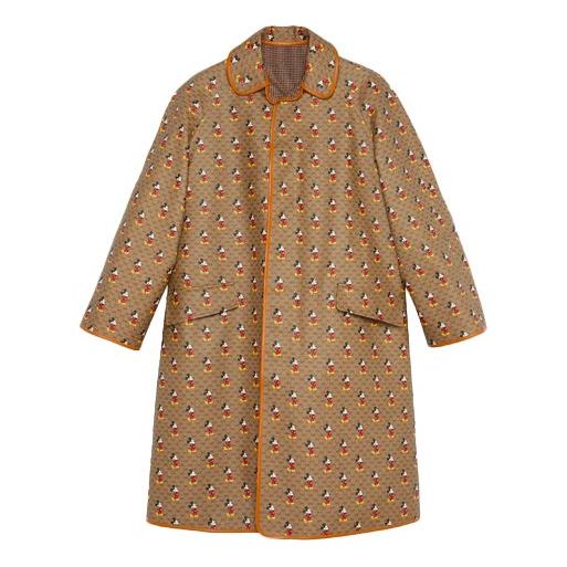 Gucci x Disney Double-Sided Wearable Coat For Men Brown 603479-Z8AH0-2102