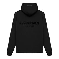Fear of God Essentials SS22 Relaxed Stretch Limo Hoodie 'Black' FOG-SS22-334