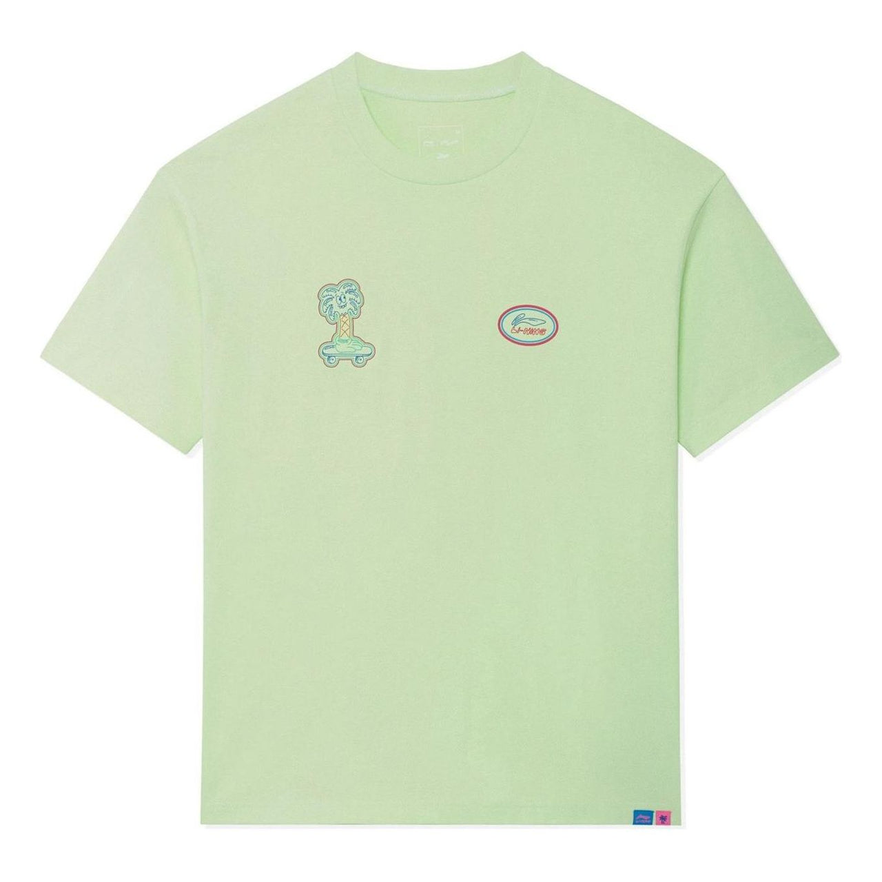 Li-Ning x Steven Harrington Skateboarding Graphic T-shirt 'Green' AHSSC45-3