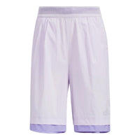 (WMNS) adidas UST EXC Shorts 'Purple' HE9956