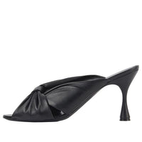 (WMNS) Balenciaga Small High Heels Black Slippers 617574WA2M01000
