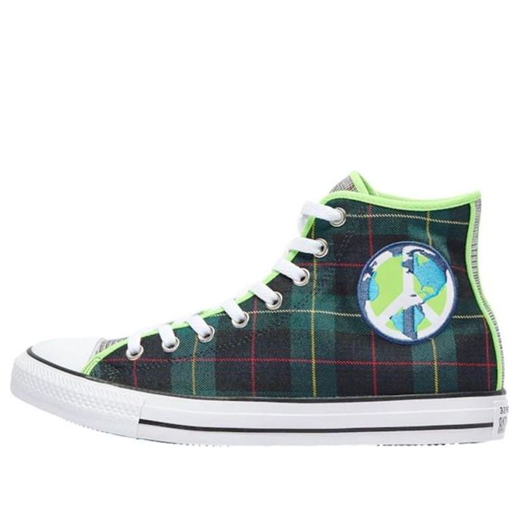 Converse Chuck Taylor All Star High 'World Peace - Green Red' 167367F