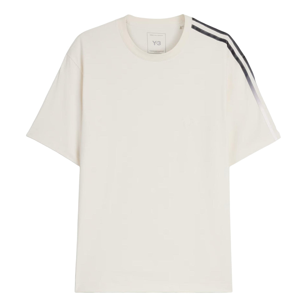 adidas x Y-3 Gradient Stripes T-shirt Asia Sizing 'Chalk White' KU2251