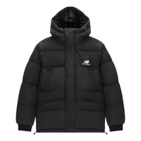 New Balance Warm Winter Down Jacket 'Black' AMJ23344-BK
