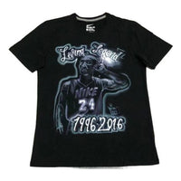 Men's Nike Kobe's Career Alphabet Short Sleeve Black T-Shirt AO0959-010