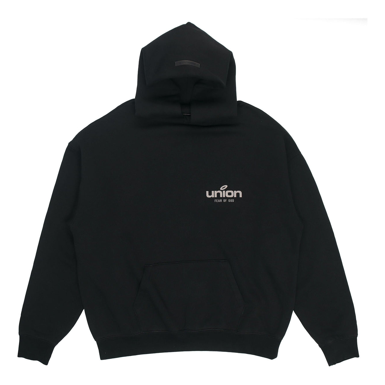 هودي فينتاج من Fear of God Essentials FW21 x Union LA 'Black' FOG-FW21-096
