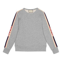 Gucci Side Sleeve Logo Turtleneck Sweatshirt 'Grey' 522846-X9I97-1295