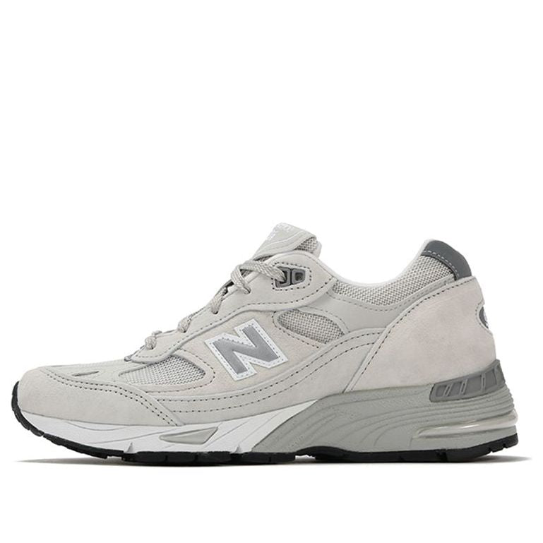 (WMNS) New Balance 991 Series Low Tops Retro Gray W991POW