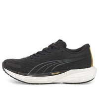 (WMNS) PUMA Deviate Nitro 2 'Black Team Gold' 376855-02