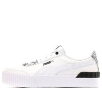 (WMNS) PUMA Carina Lift Casual Shoes For White/Black 382504-01