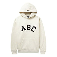 Fear of God ABC Hoodie 'Cream Heather' FOG-SS21-688