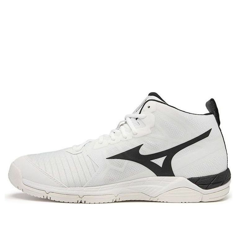 Mizuno Wave Super Sonic 2 Mid 'White Black' V1GA204509