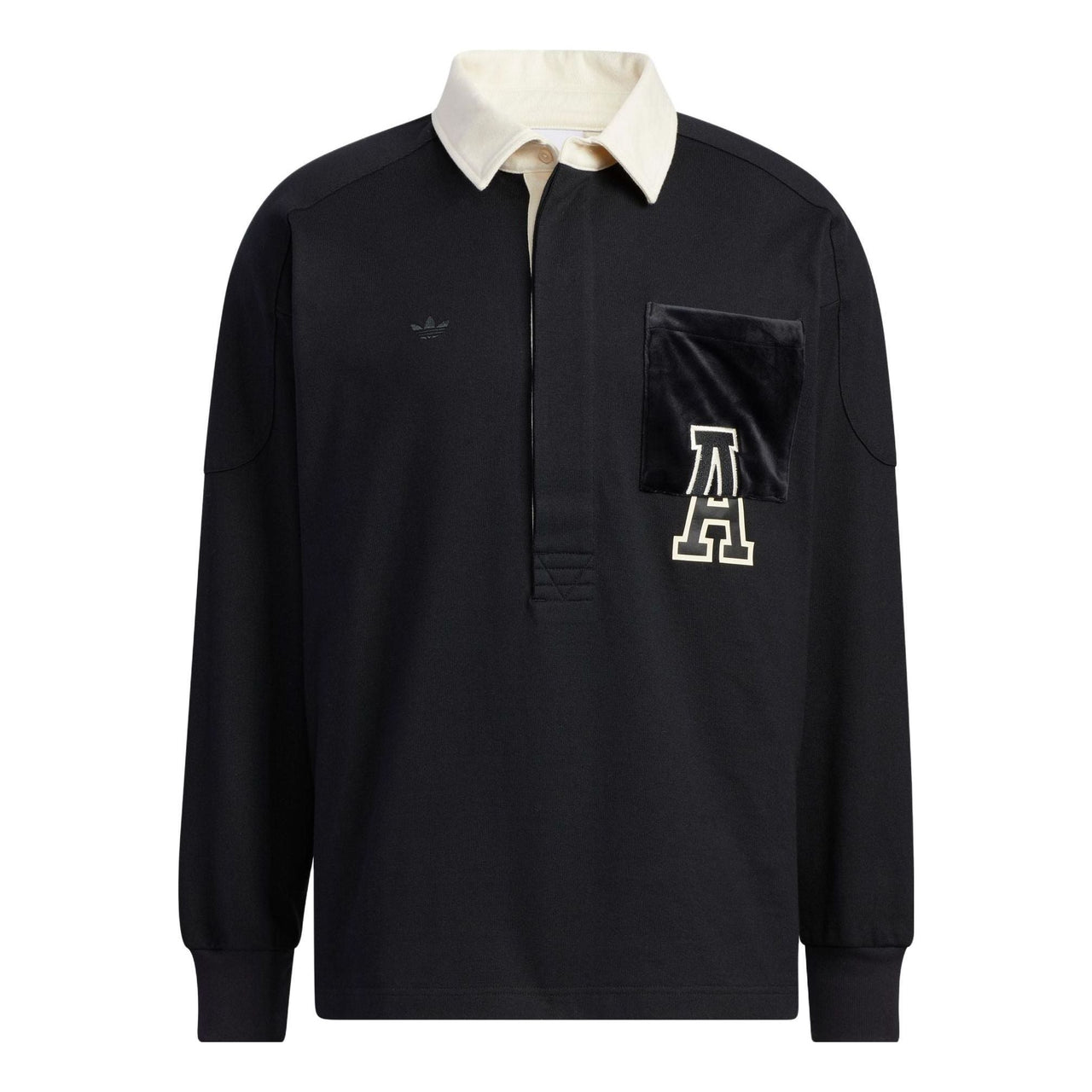 adidas Anti University Polo Shirt Asia Sizing 'Black' HY7235