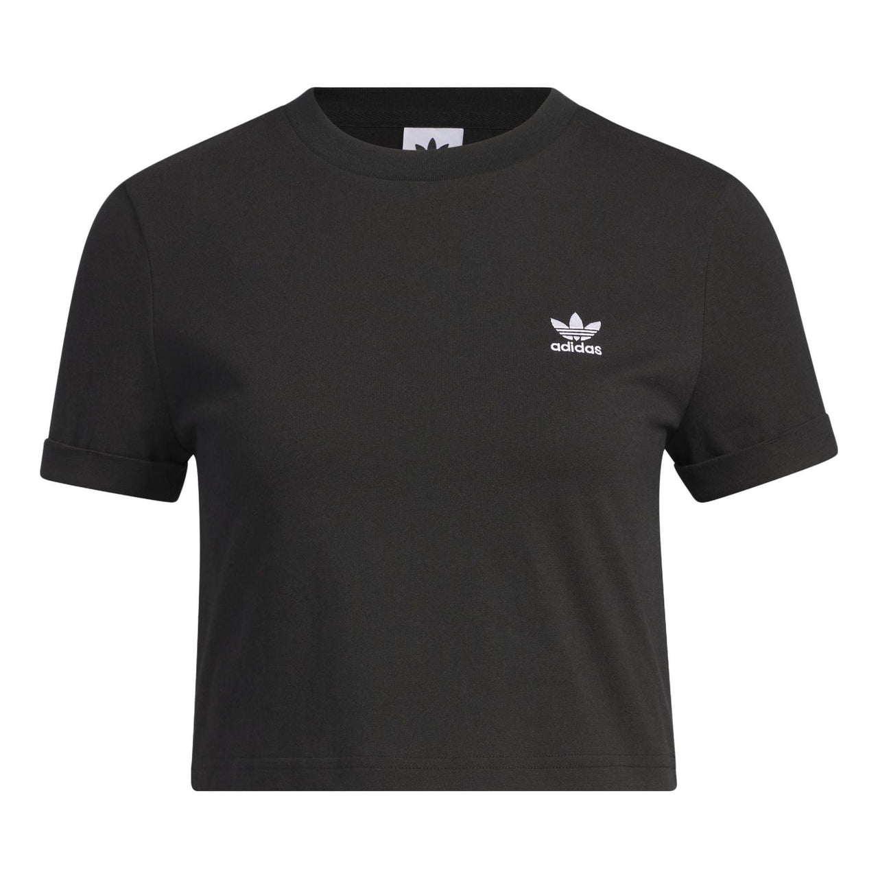 (WMNS) adidas Adiclub Crop Top Asia Sizing 'Black' IP1795
