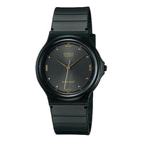 CASIO Quartz Waterproof Unisex Mens Black Analog MQ-76-1AL