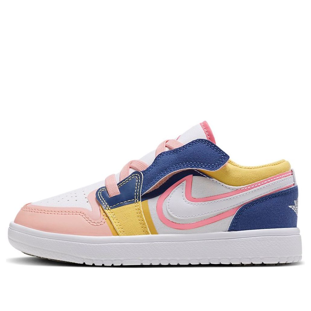 (PS) Air Jordan 1 Low ALT SE 'Pink Navy Yellow' FD2655-100
