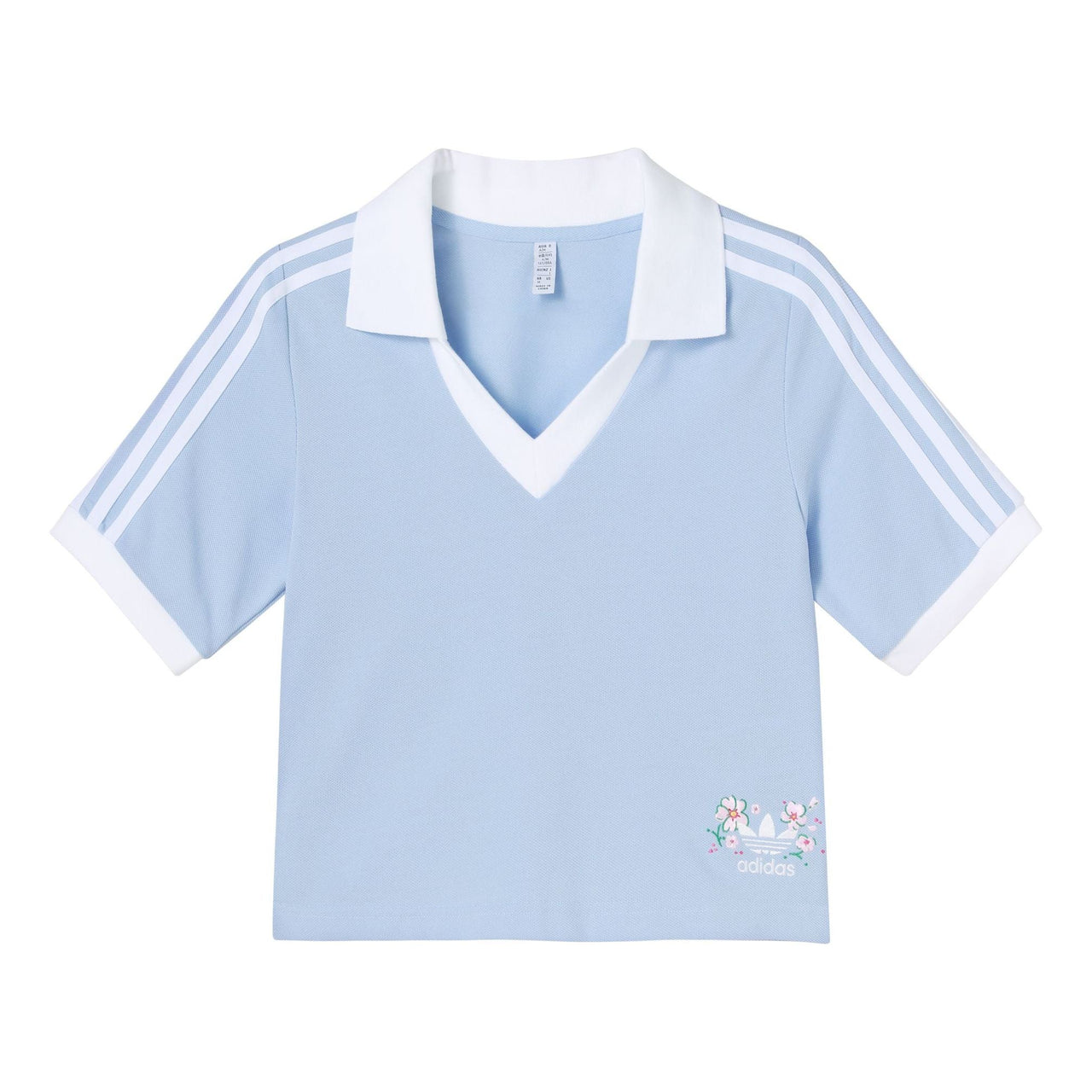 (WMNS) adidas short Sleeve Polo Shirt 'Blue' IP3756