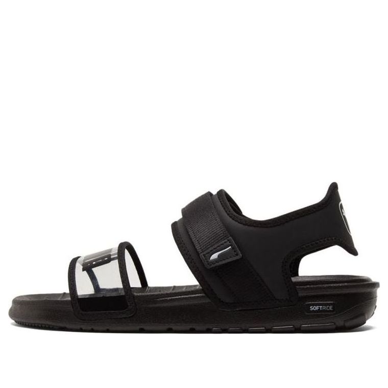 (WMNS) PUMA SoftRide Sandal 'Black' 380678-01