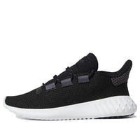 (GS) adidas Tubular Dusk J 'Black Grey White' B42046